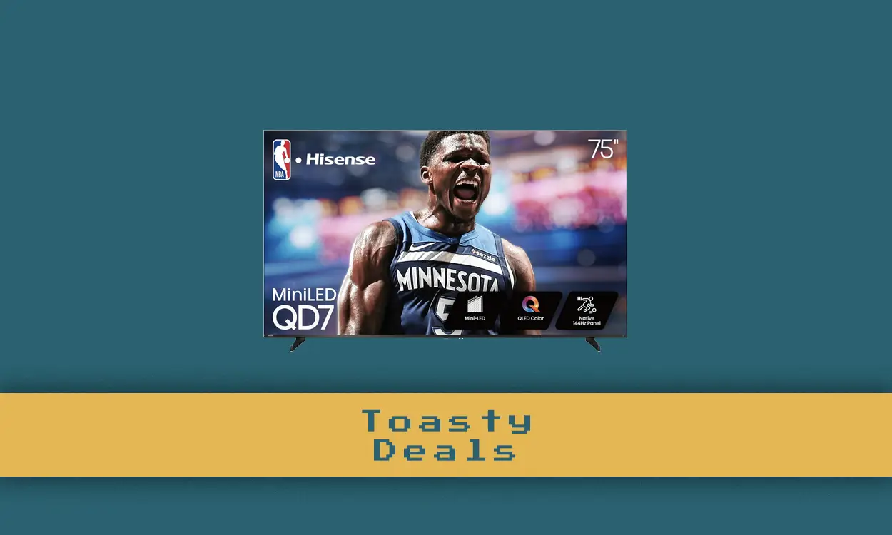 Save $150 on the Hisense 75″ 4K miniLED TV with This Amazon Deal