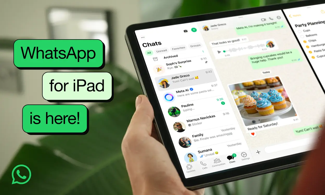 WhatsApp is Now Available on iPad; Finally!