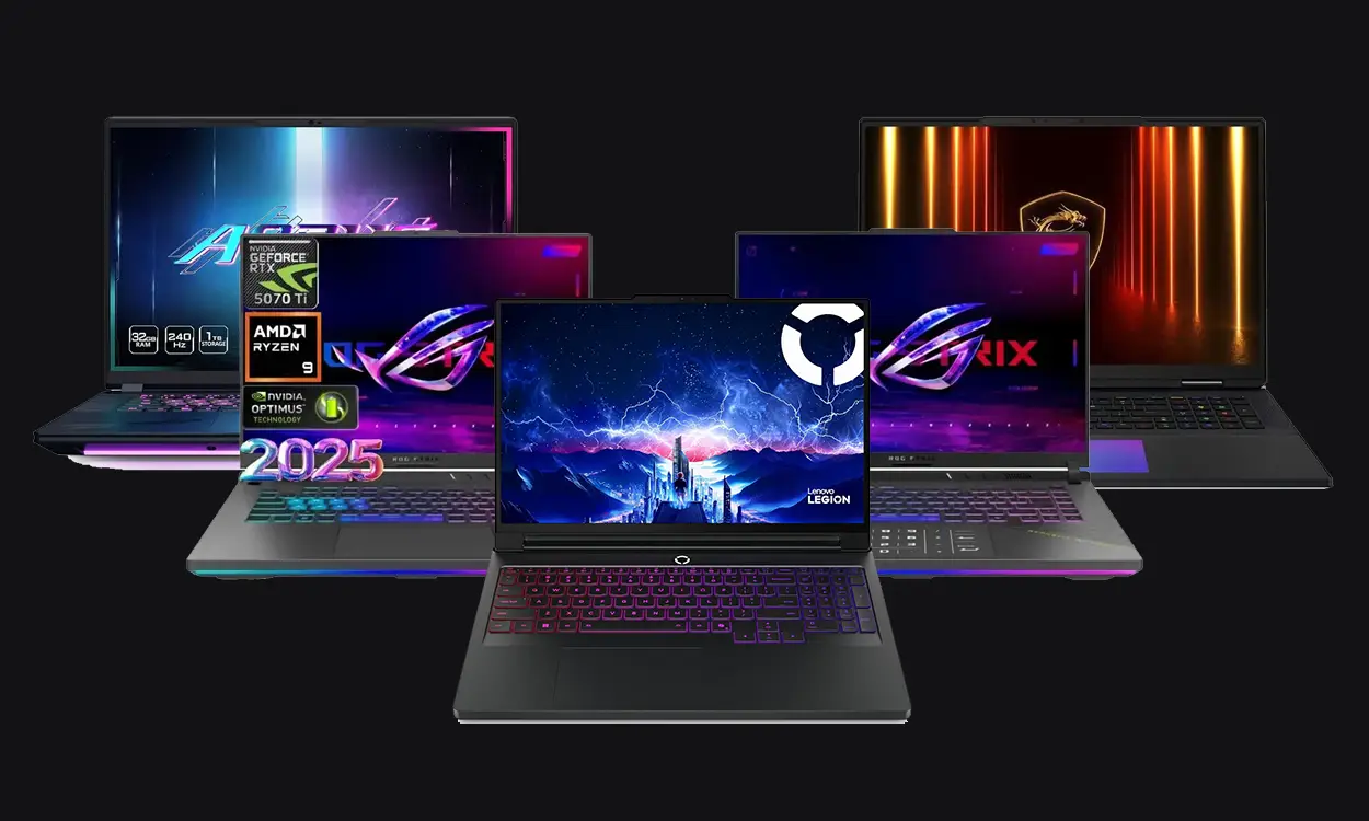 7 Best Gaming Laptops with RTX 50 Series GPUs