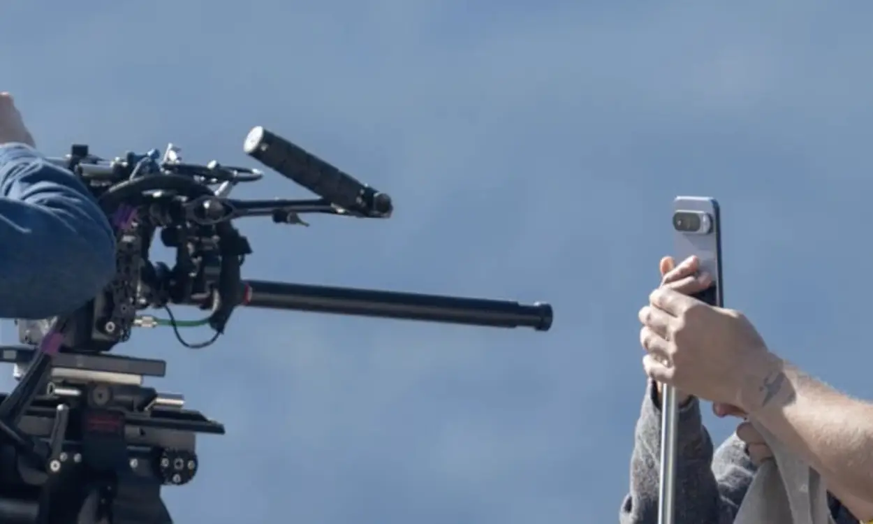 Pixel 10 Ad Leaks While Being Filmed