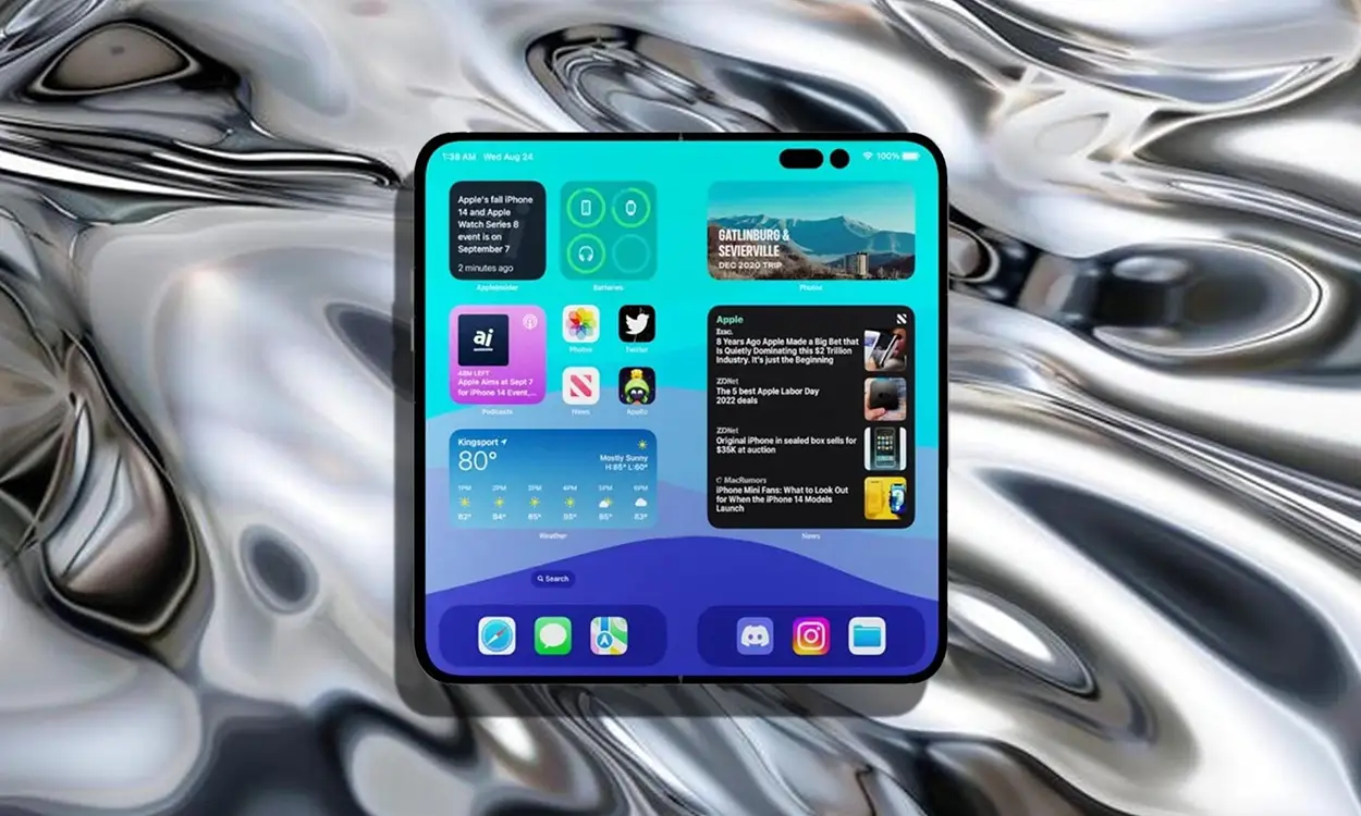 Apple’s Foldable iPhone Display Sizes Leaked