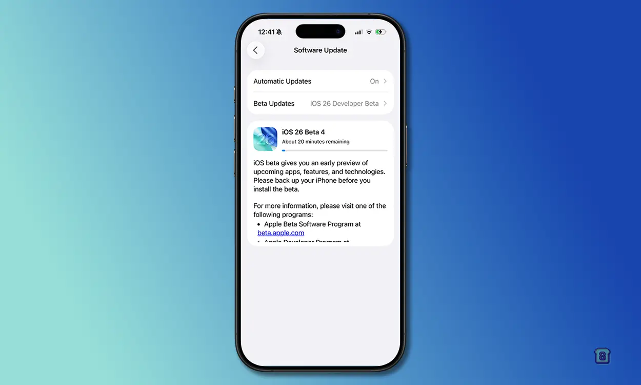 First iOS 26 Public Beta with Liquid Glass Redesign is Here