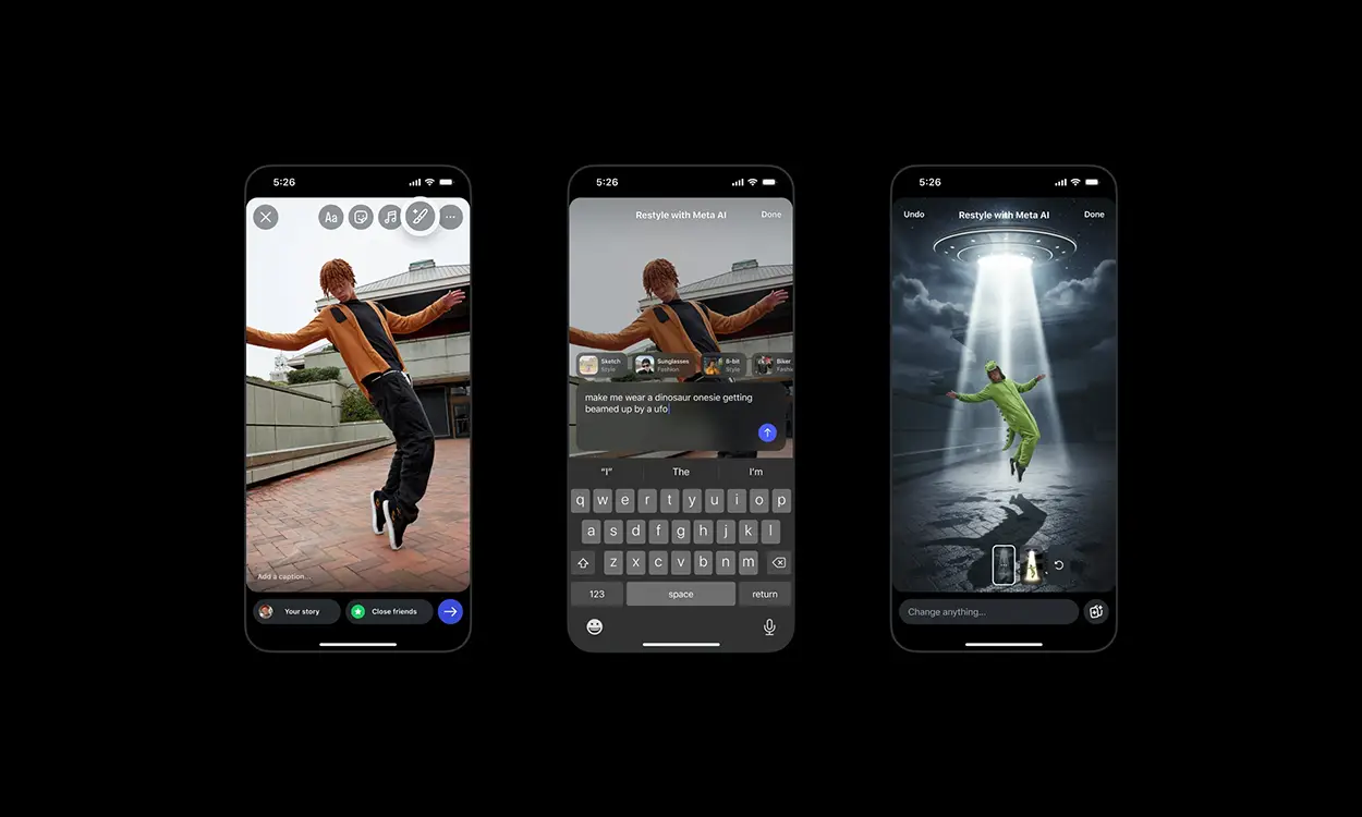 Instagram Brings Meta AI Photo Edits to Stories