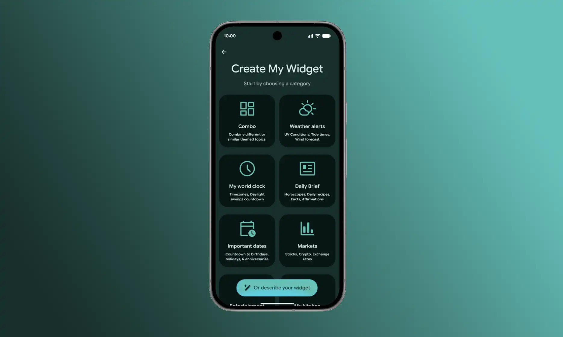 Google’s Create My Widget: Build Android Home Screen Widgets With Just Words