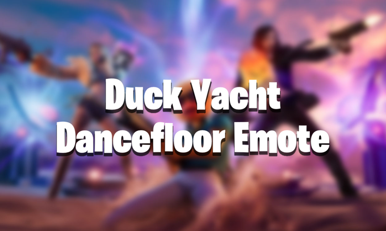 How to Emote on the Duck Yacht Dancefloor in Fortnite